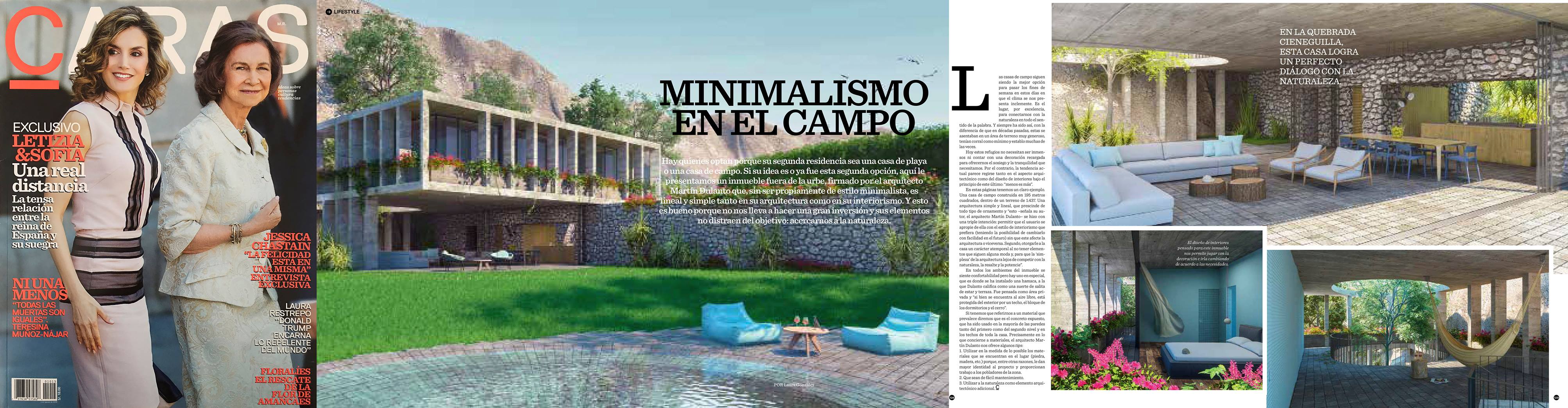 Casa Esmeralda en Revista CARAS 03 de agosto 2016