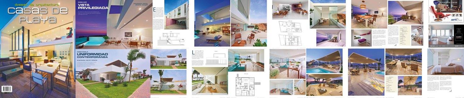 Casa AVE y Casa Koala en revista Dossier de Arquitectura