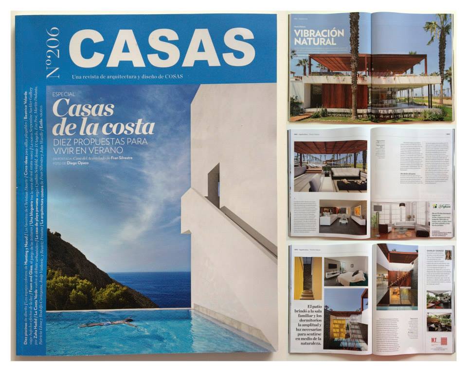 Casa P12 en Revista CASAS de COSAS   Nr 206, febrero 2014