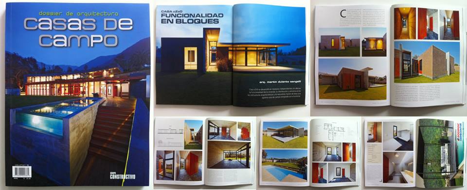 Casa oZs0 en Edición de Casas de Campo de la Revista Dossier de Arquitectura (Volumen 18)